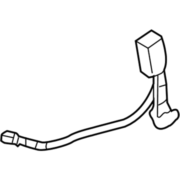 Acura Seat Belt Buckle - 04816-SEP-A00ZD