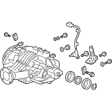 2009 Acura RDX Differential - 41200-RWG-080