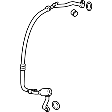 2017 Acura RLX A/C Hose - 80311-TY2-A01