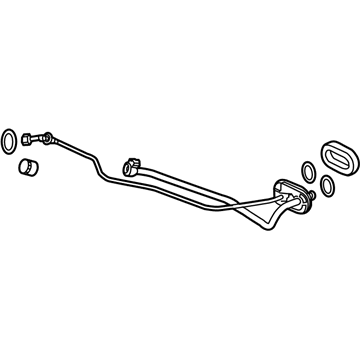 2017 Acura RLX A/C Hose - 80320-TY2-A02