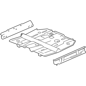 Acura RDX Floor Pan - 65100-TX4-A50ZZ