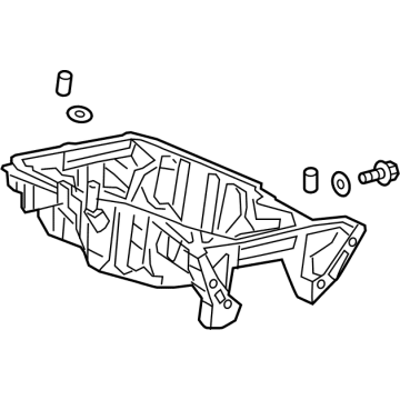 Acura MDX Oil Pan - 11200-6S9-A00