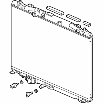 Acura TLX Radiator - 19010-6S9-A01