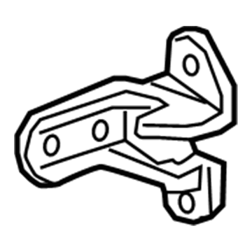 Acura 67450-T4F-H01ZZ Front Door Hinge Left (Upper)