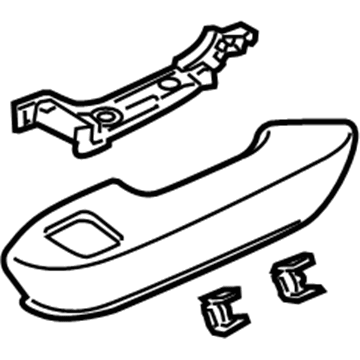 Acura TL Arm Rest - 83752-TK4-A12ZC