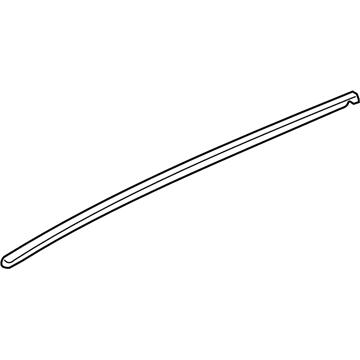 Acura 74306-S0K-A00ZR Molding Assembly, Passenger Side Roof (Anthracite Metallic)