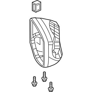 Acura Mirror Cover - 76205-TX6-A02