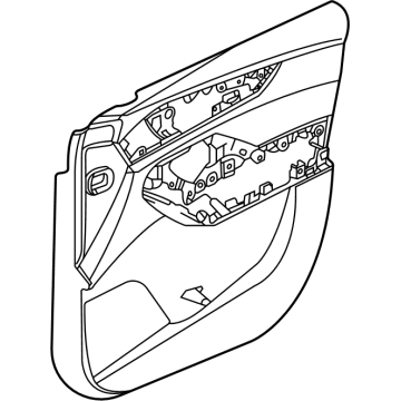 Acura Door Trim Panel - 83501-TYA-A12ZJ