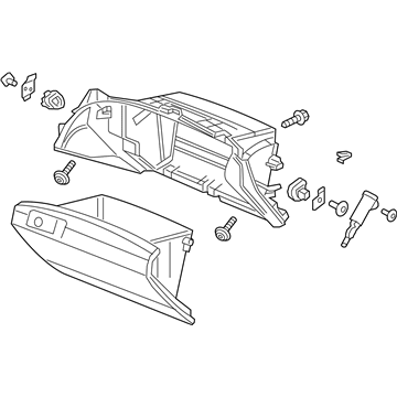 Acura Glove Box - 77510-TX6-A14ZB