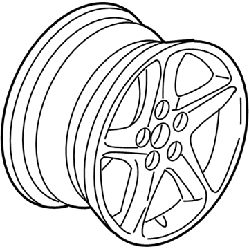 2005 Acura RSX Rims - 42700-S6M-A91