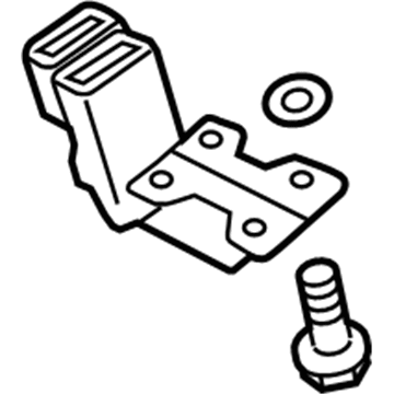 Acura 04866-TZ5-A01ZA Buckle Set (Sandstorm)