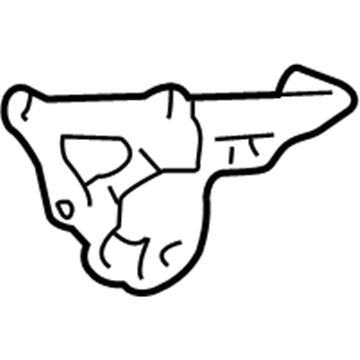 1996 Acura NSX Sway Bar Bracket - 52318-SL0-020
