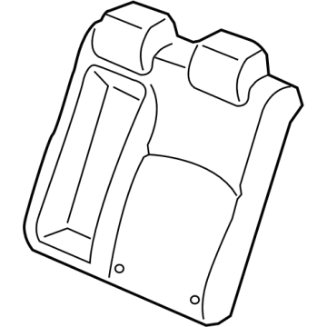 Acura Integra Seat Cushion - 82527-3S5-A11