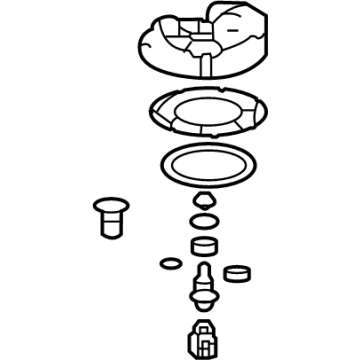 Acura MDX Fuel Pressure Regulator - 17052-TYB-A01