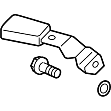 Acura Seat Belt Buckle - 04823-TZ5-A00ZC