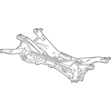 Acura Integra Rear Crossmember - 50300-TBC-A01