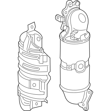 Acura Integra Catalytic Converter - 18150-6LM-L00