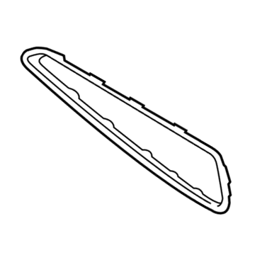 Acura 71109-SZN-A00 Front Bumper Lower Housing Left