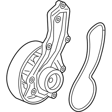 2015 Acura TLX Water Pump - 19200-RDF-A01