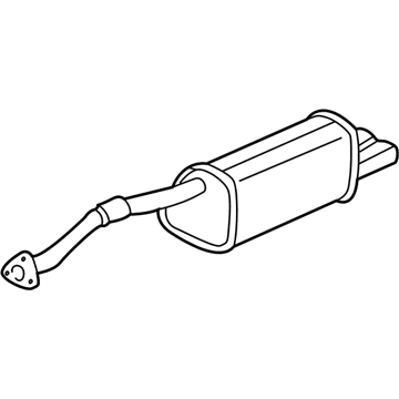 1999 Acura RL Muffler - 18030-SZ3-010