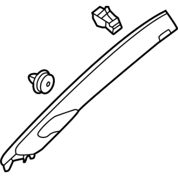 Acura 84105-3S5-A11ZA Garnish, Right Nh900L