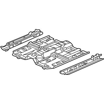Acura Floor Pan - 65100-S0K-A00ZZ
