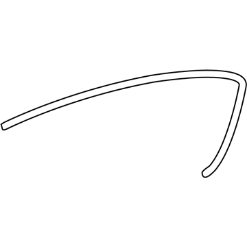 Acura ILX Hybrid Door Moldings - 72921-TX6-A01
