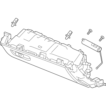 2023 Acura TLX Glove Box - 77501-TGV-A16ZA