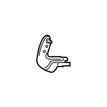 Acura 82232-TZ5-A01 Pivot Assembly Complete R