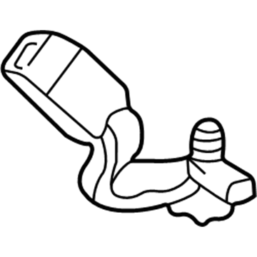 2002 Acura MDX Seat Belt Buckle - 04823-S3V-A01ZA