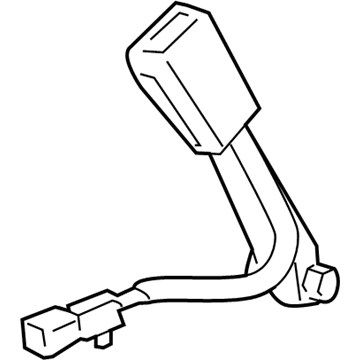 Acura RL Seat Belt Buckle - 04813-SJA-A03ZB