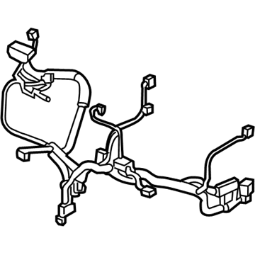 Acura 32157-TZ5-A12 Wire Harness, Air Conditioner