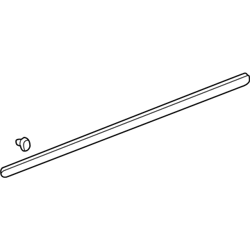 1999 Acura Integra Door Moldings - 75302-ST7-A01