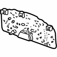 Acura MDX Instrument Cluster - 78146-S3V-A02 Combination Print Panel