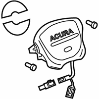 Acura Integra Air Bag - 06770-ST7-A70ZB Driver Air Srs bag Assembly (Medium Taupe) (Nippon Purasuto)