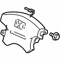 Acura MDX Air Bag - 06770-S3V-L30ZA Airbag (Graphite Black)