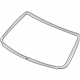 Acura 73250-S0K-A01 Rear Windshield Molding
