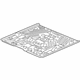 Acura 04651-TZ5-A00ZZ Panel Set, Front Floor