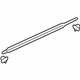 Acura 72950-STX-A01ZB Molding Assembly, Left Rear Door (Black)