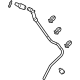 Acura 70060-TYA-A00 Tube, Rear Drain Right