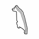 Acura 74295-TJB-A01 Front Fender Partition Pad