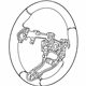 Acura 78501-TJB-C20ZA Steering Wheel Component Leather Heated(Deep Black)