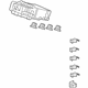 Acura 38200-TZ5-A33 Driver Fuse Box Assembly