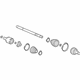 Acura 44306-TZ5-A12 Drive Shaft Assembly, Driver Side