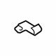 Acura 60659-SEP-A00ZZ Right Front Fender Stay