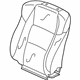 Acura 81121-TX6-A21ZA Right Front Seat Back Cover (Sandstorm)