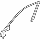 Acura 72482-TK4-A04ZA Garnish, Left Front (Premium Black)