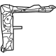 Acura 04611-TX6-A00ZZ Stay Set, Left Front Bulkhead Side