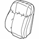Acura 81121-TY2-A01ZA Right Front Seat Back Cover (Premium Black)