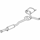 Acura 18307-TZ4-A21 Muffler, Passenger Side Exhaust